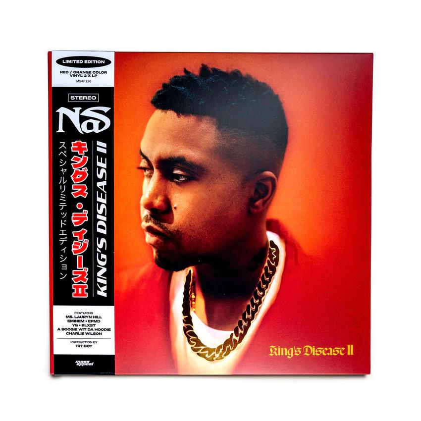 Nas King's Disease Ii (Colored Vinyl, Red, Orange) (2 Lp's) Vinyl
