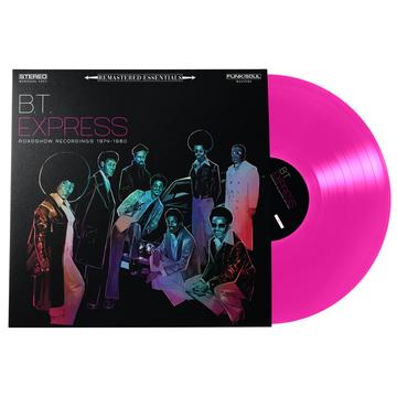 B.T. Express Remastered:Essentials | Roadshow Recordings 1974-1980 (180 Gram Hot Pink, 100% Recyclable GVR Sound Injection Mold Pressing) Vinyl