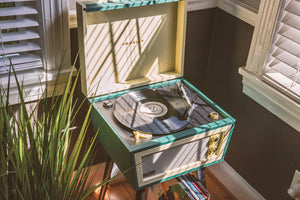 stylish record players and accessories