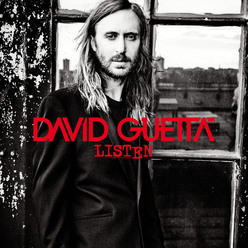 David Guetta Listen (Limited Edition, Colored Vinyl, Silver) Vinyl