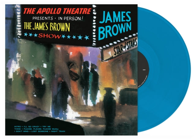 James Brown Live At The Apollo (Cyan Blue Vinyl) Vinyl