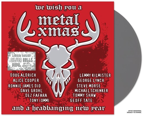 Various Artists We Wish You A Metal Xmas And A Headbanging New Year [Silver Bell Vinyl