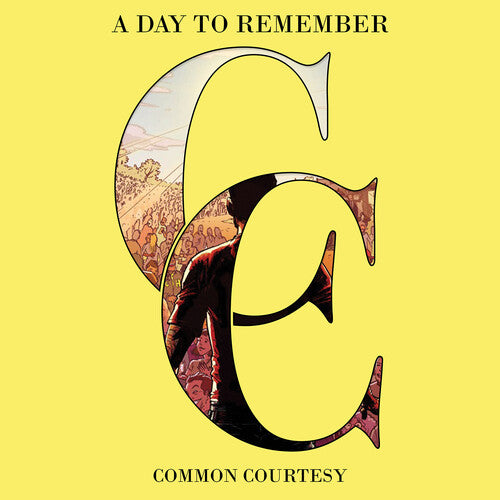 A Day To Remember Common Courtesy (Lemon & Milky Clear Colored Vinyl) (2 Lp's) Vinyl