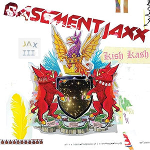 Basement Jaxx Kish Kash (Colored Vinyl, Red, White) Vinyl