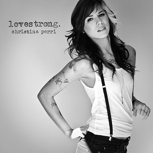 christina perri Lovestrong. (Clear Vinyl) (ATL75) Vinyl