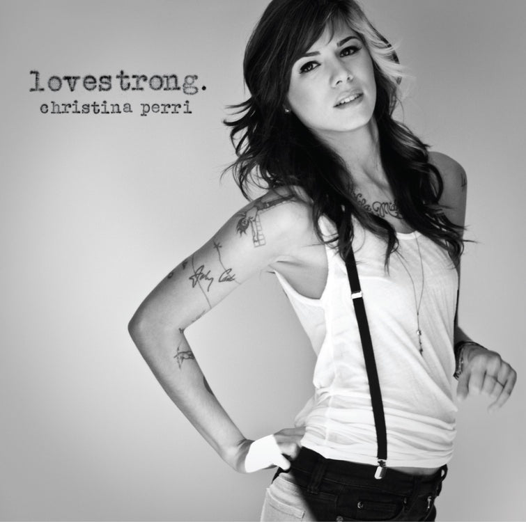 christina perri Lovestrong. (Clear Vinyl) (ATL75) Vinyl