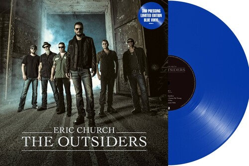 Eric Church The Outsiders (Limited Edition, Blue Vinyl) (2 Lp's) Vinyl