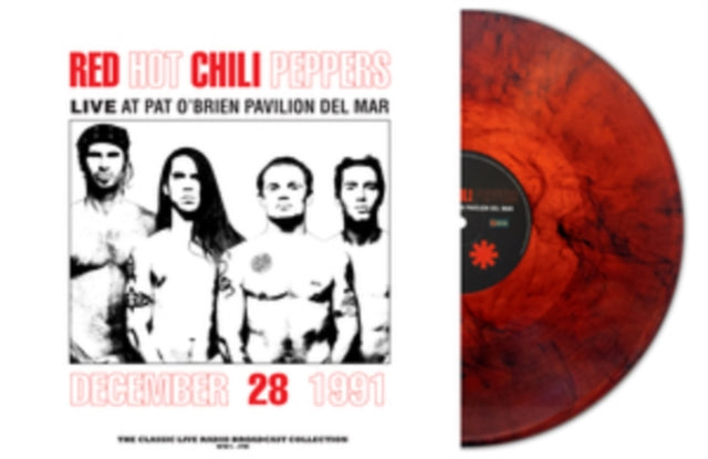 Red Hot Chili Peppers Live at Pat O'Brien Pavilion, Del Mar, CA, December 28th 1991 (180 Gram Marble Vinyl) [Import] Vinyl