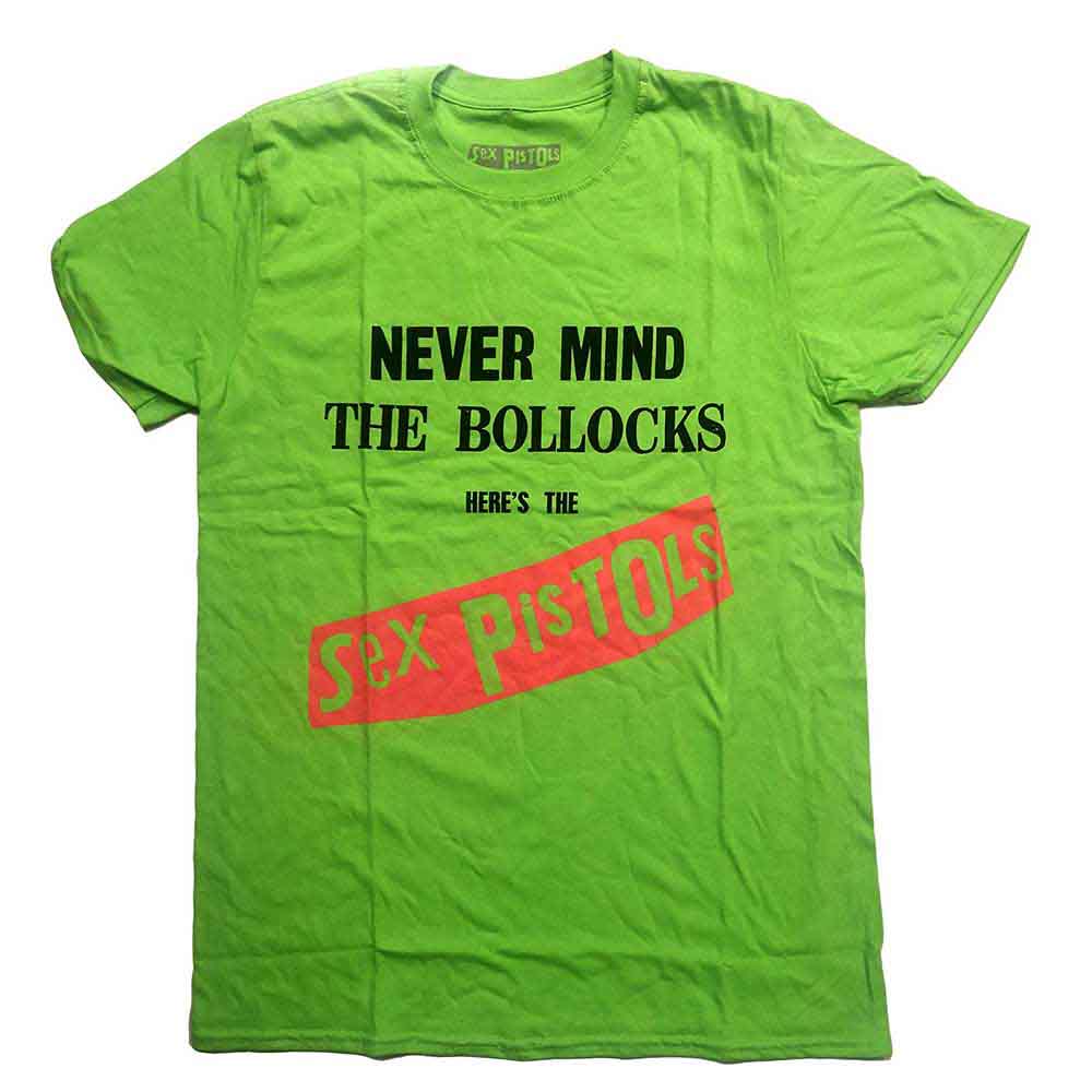The Sex Pistols NMTB Original Album T-Shirt Green