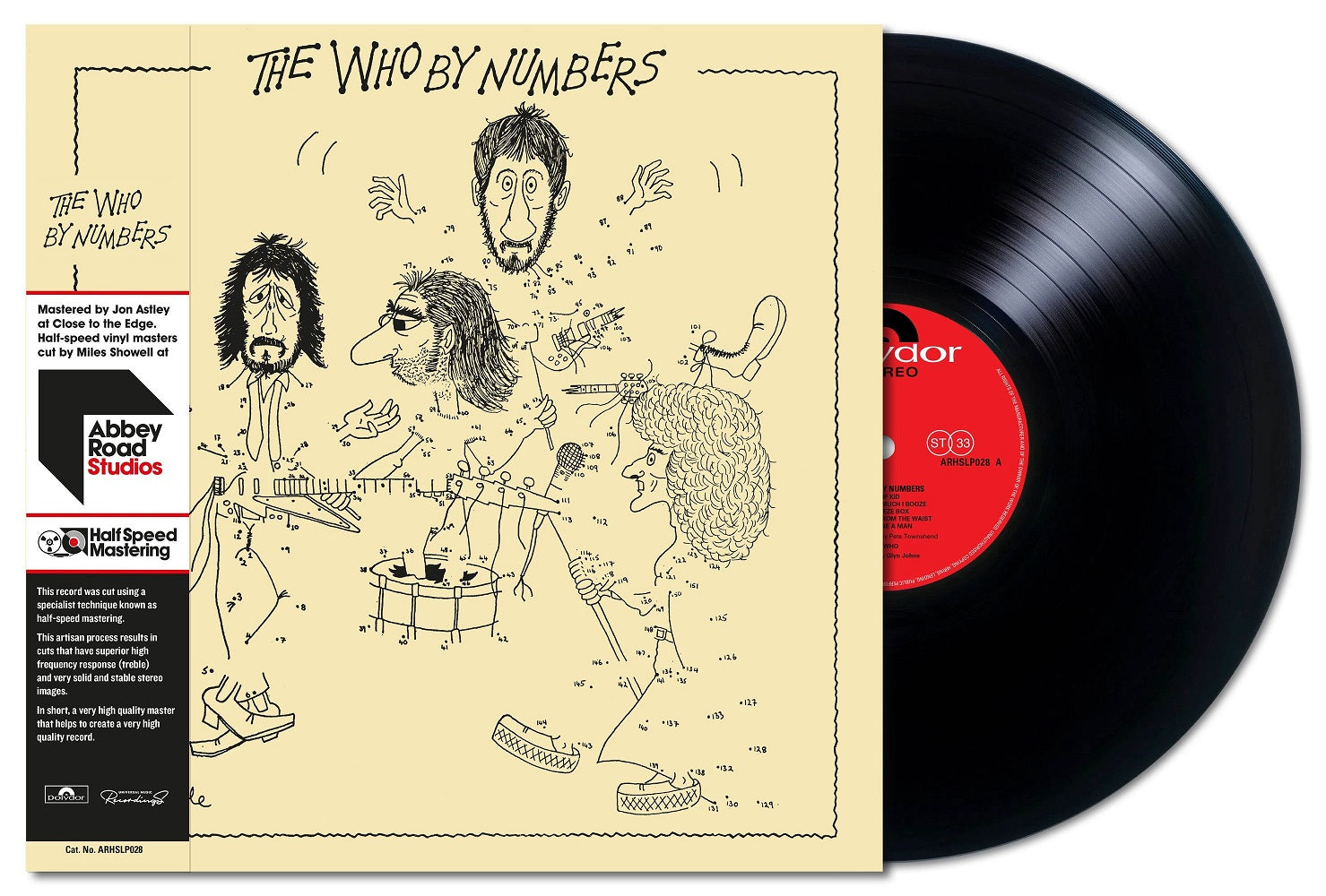 The Who The Who By Numbers [Half-Speed LP] Vinyl