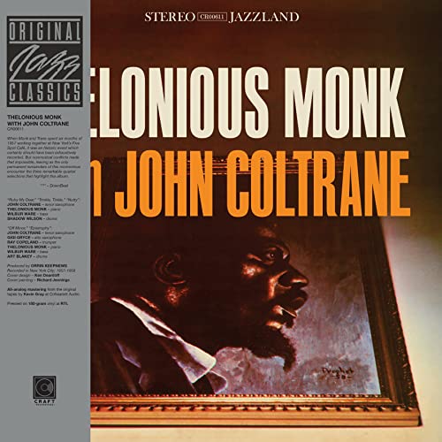 Thelonious Monk/John Coltrane Thelonious Monk With John Coltrane (Original Jazz Classics Series) [LP] Vinyl