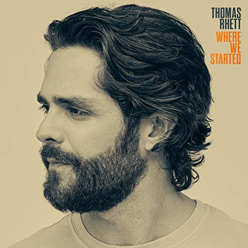 Thomas Rhett Where We Started [Black w/ Gold Swirl 2 LP] Vinyl
