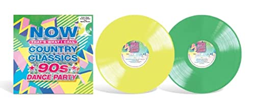 Various Artists NOW Country Classics: 90’s Dance Party [Lemon & Spring Green 2 LP] Vinyl