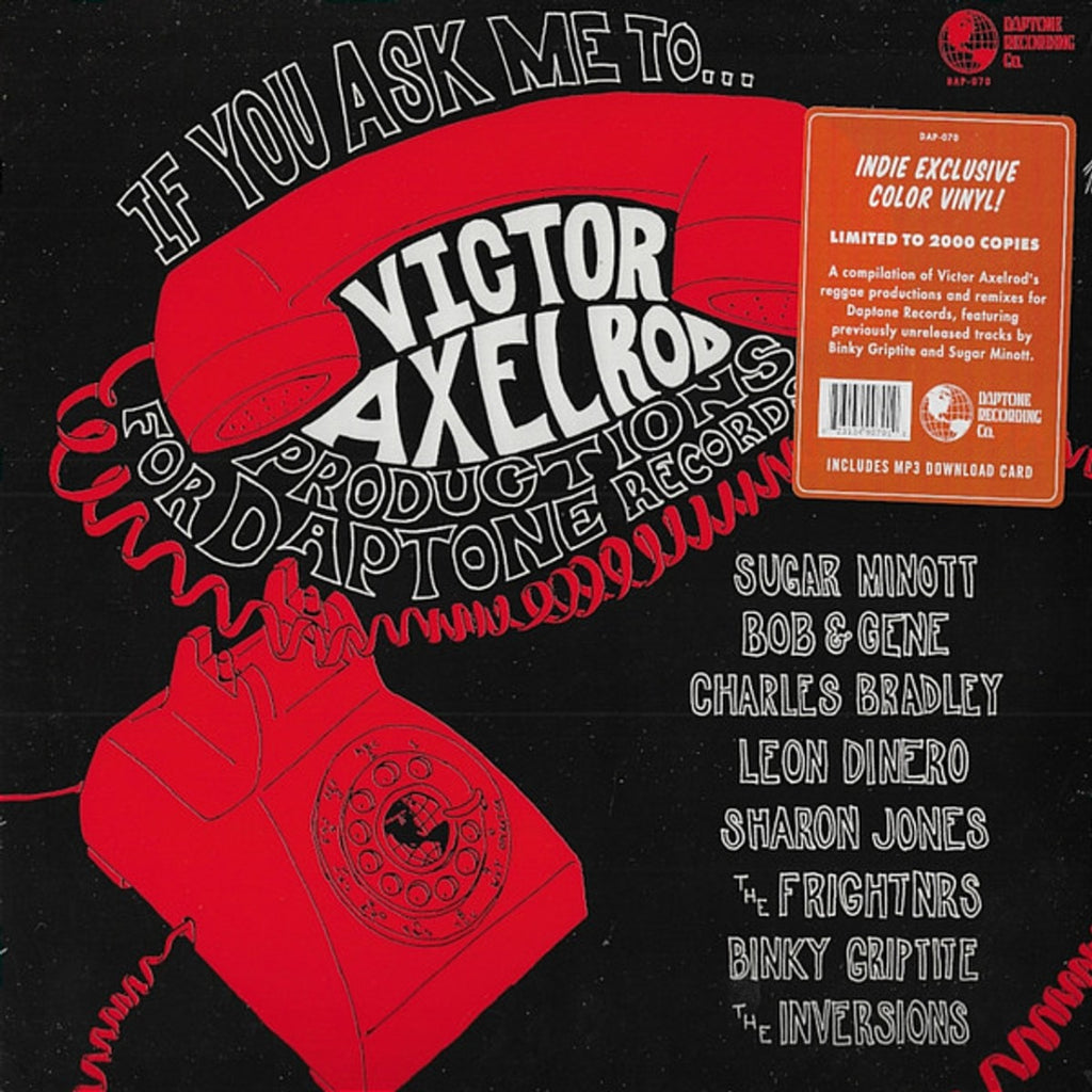 Victor Axelrod If You Ask Me To.. (Indie Exclusive, Clear Vinyl, Red, Black, Digital Download Card) Vinyl
