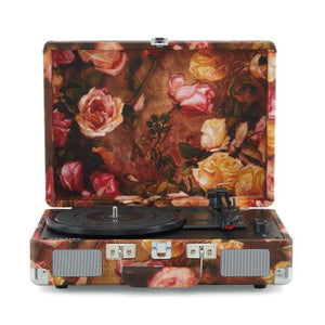 Cruiser Plus Portable Turntable with Bluetooth Out - Floral