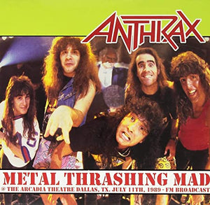 Anthrax Metal Thrashing Mad: Live @ Arcadia Theater. Dallas July 11Th. 1 Vinyl