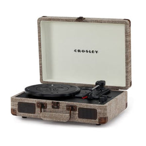 Cruiser Plus Portable Turntable with Bluetooth Out - Havana Fabric