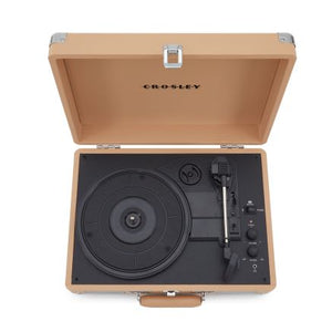 Cruiser Plus Portable Turntable with Bluetooth Out - Light Tan