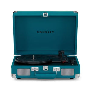 Cruiser Plus Portable Turntable with Bluetooth Out - Teal