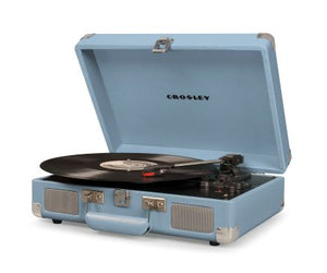 Cruiser Deluxe Portable Turntable with Bluetooth Out - Tourmaline