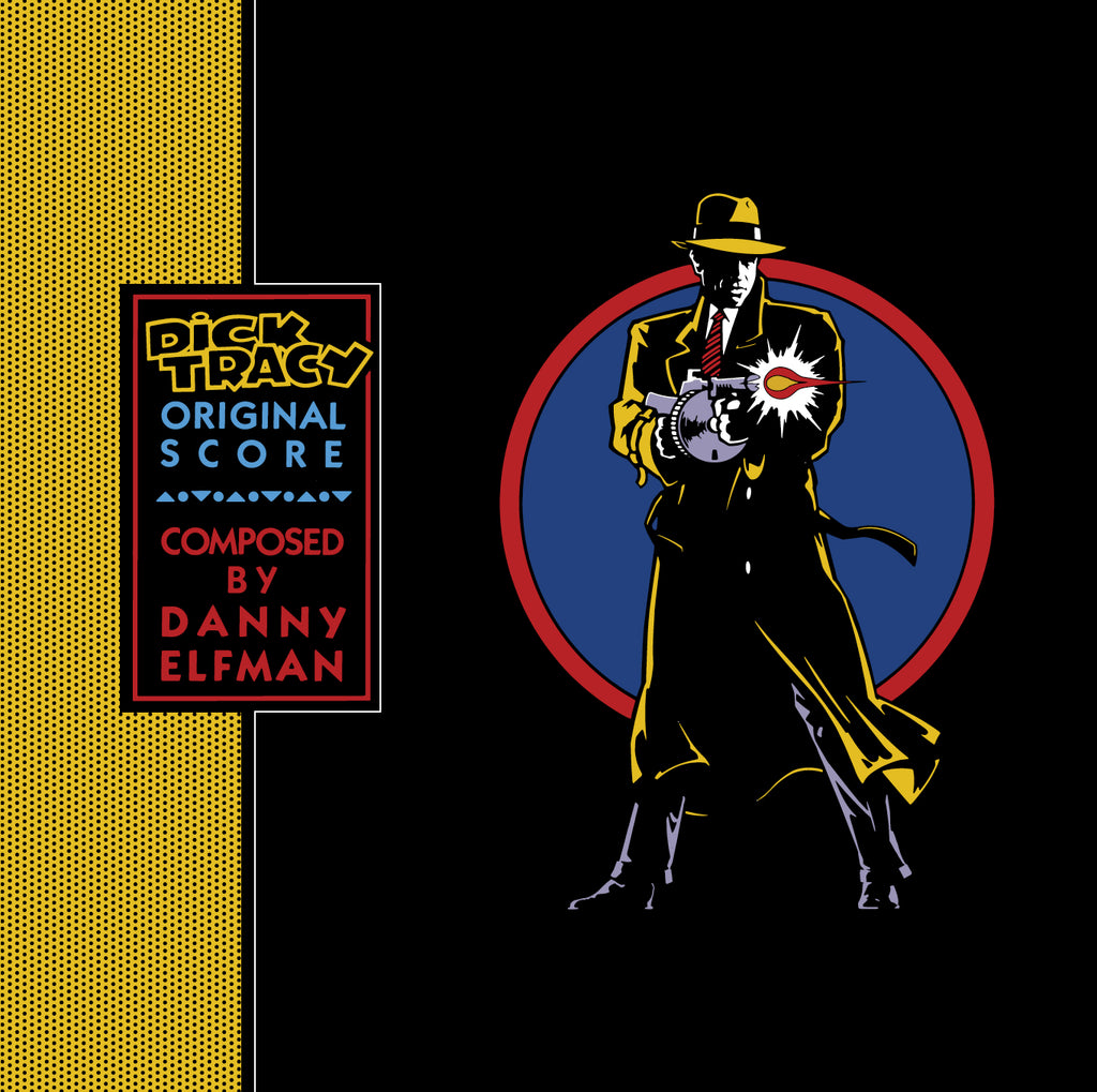 Danny Elfman Dick Tracy (Original Score) (Transparent Blue colored vinyl; SYE Vinyl