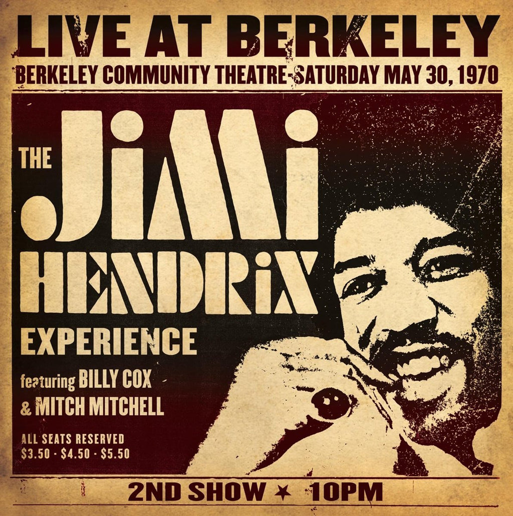 Jimi Hendrix Experience JIMI HENDRIX EXPERIENCE LIVE AT BERKELEY Vinyl