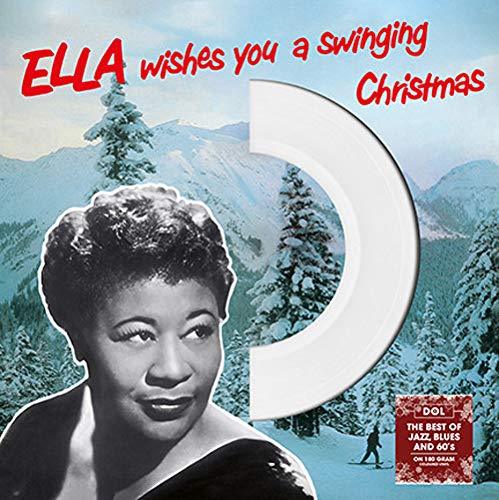 Ella Fitzgerald Ella Wishes You A Swinging Christmas - White Vinyl Vinyl