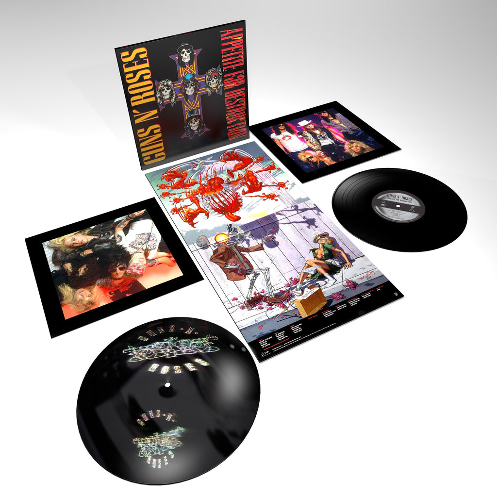 Guns N Roses Appetite For Destruction (Limited Edition / Hologram GNR Logo) Vinyl