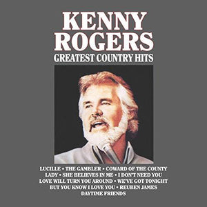 Kenny Rogers Greatest Hits (Black Vinyl) Vinyl