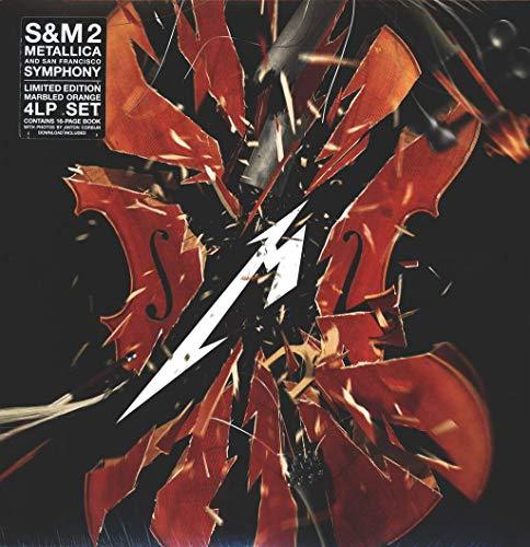 Metallica & San Francisco Symphony S&M2 (4LP Indie Exclusive | Marbled Orange Vinyl & Booklet) Vinyl