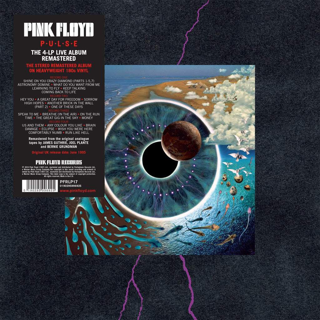 Pink Floyd Pulse (Live) (Oversize Item Split, 180 Gram Vinyl, With Book) 4L Vinyl