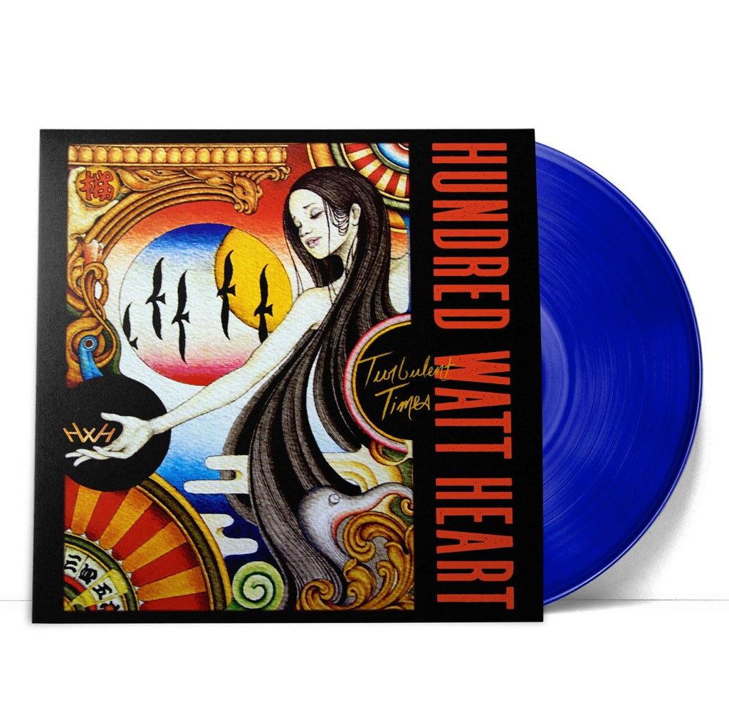 Hundred Watt Heart Turbulent Times (Limited Edition, 180 Gram Translucent Blue Viny Vinyl