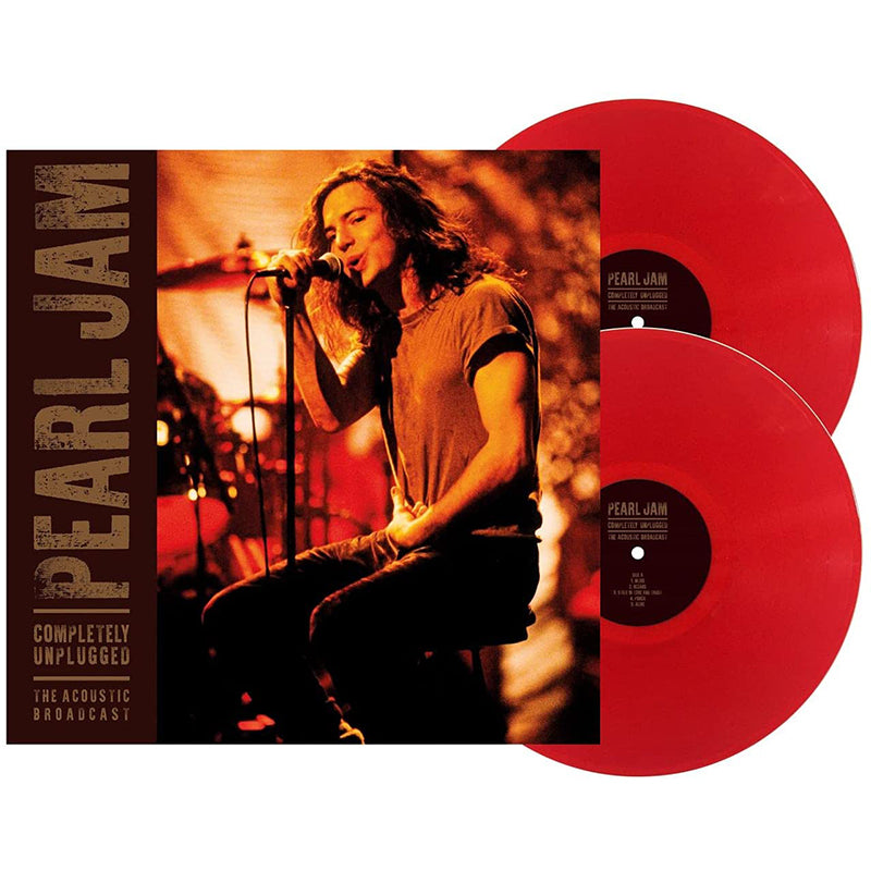 Pearl Jam Completely Unplugged (Limited Edition, Red Vinyl) [Import] (2 Lp's) Vinyl