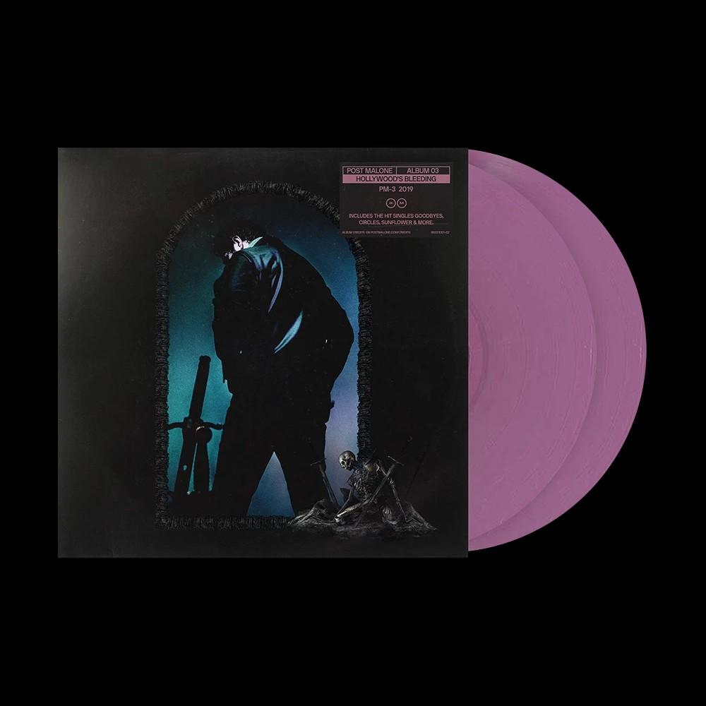 Record Stop Post Malone | Hollywood's Bleeding | 2LP Pink Vinyl Vinyl