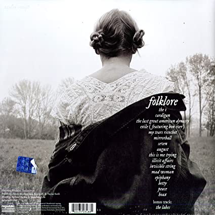 Taylor Swift Folklore (Deluxe Edition, Colored Vinyl) (2 Lp's) [Import] Vinyl