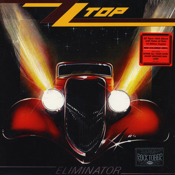 ZZ Top Eliminator (Opaque Red Vinyl/Rocktober 2016 Exclusive) Vinyl